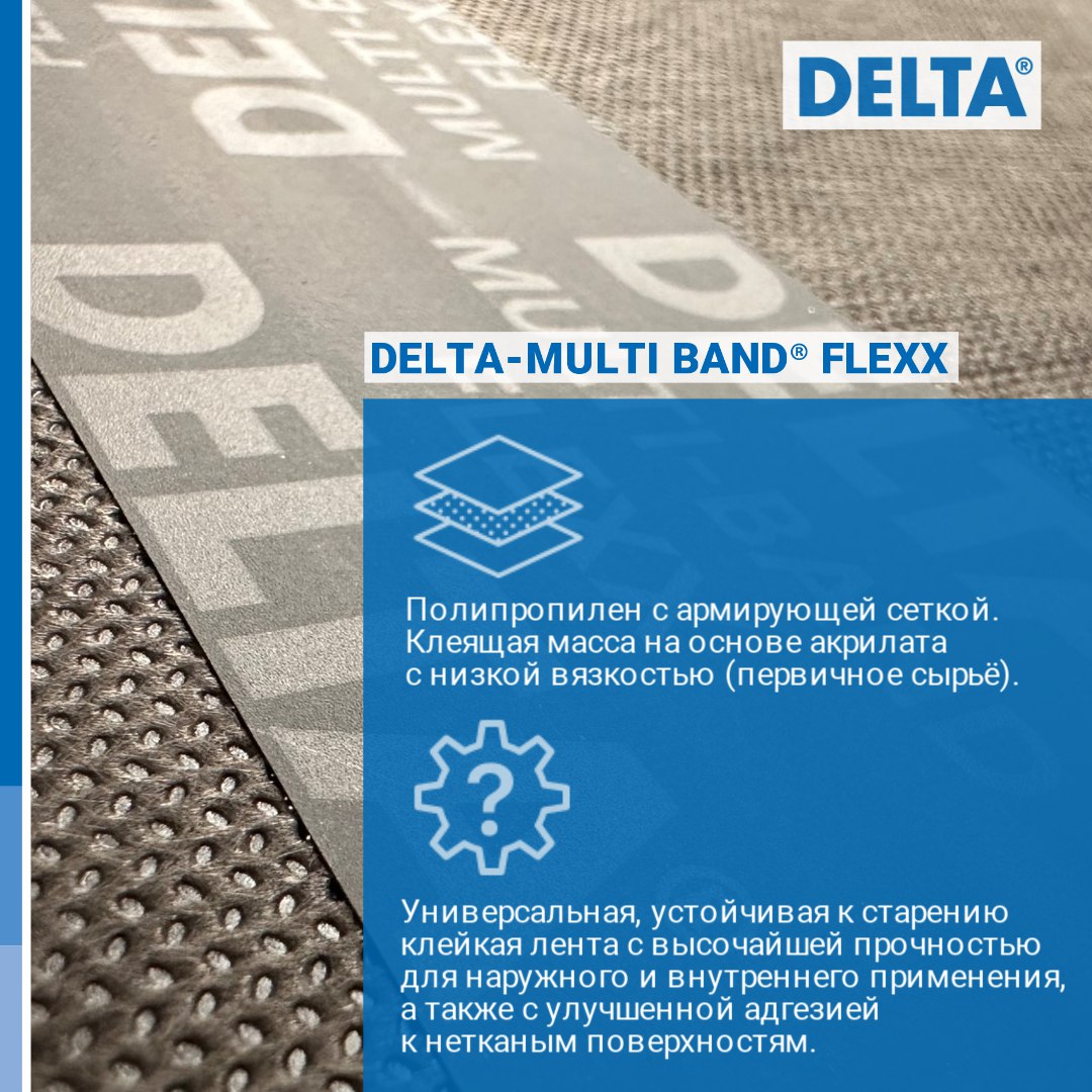 DELTA®-MULTI-BAND FLEXX свойства