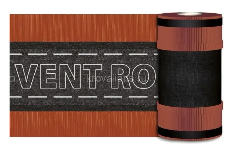 DELTA®-VENT ROLL 310 Rot — вентиляционный рулон для коньков и хребтов