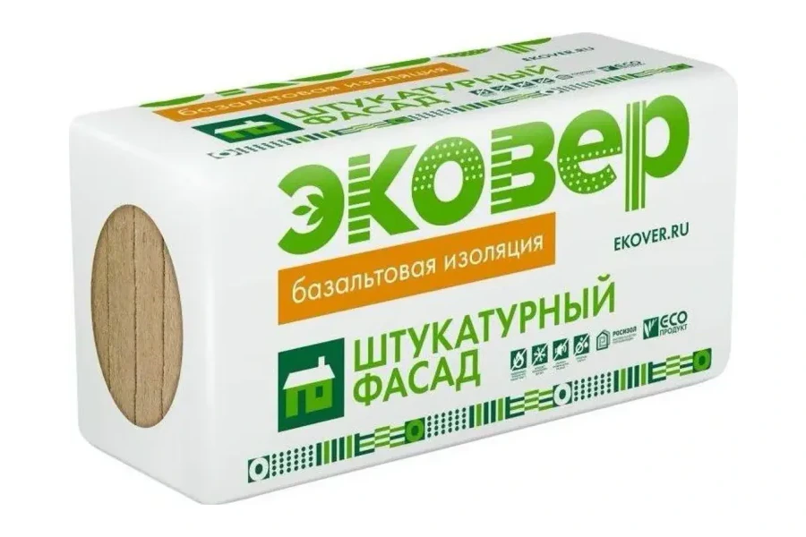 Минеральная вата Эковер Экофасад Оптима 50мм