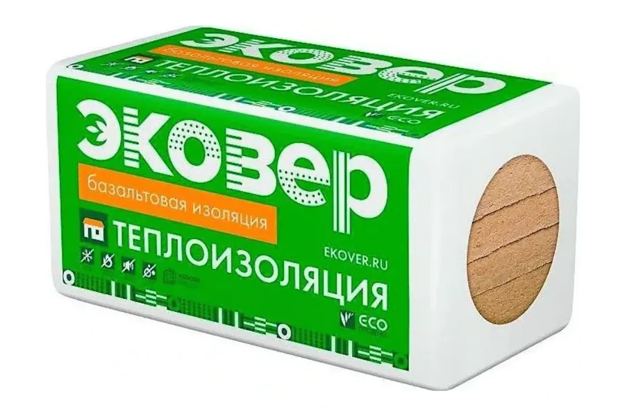 Минеральная вата ЭКОВЕР КРОВЛЯ НИЗ 100 100мм