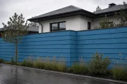 Заборо-комплект Миньон двусторонний 1,875м крашенный: Лазурное небо