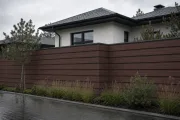 Заборо-комплект Миньон двусторонний 1,875м крашенный: Сосновая кора