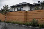 Заборо-комплект Миньон двусторонний 1,875м крашенный: Осенний лес