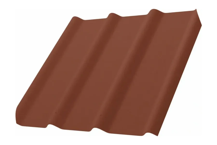 Фиброчерепица 40/300, 580*980*5,8 мм Nut