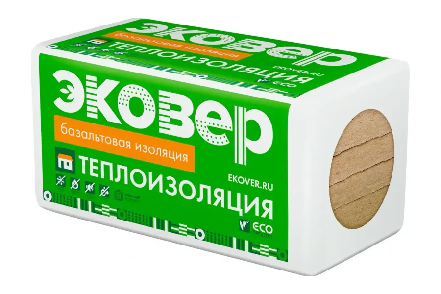 Минеральная вата Эковер Экофасад 100мм