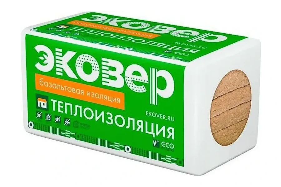 Минеральная вата Эковер Экофасад Стандарт 100мм